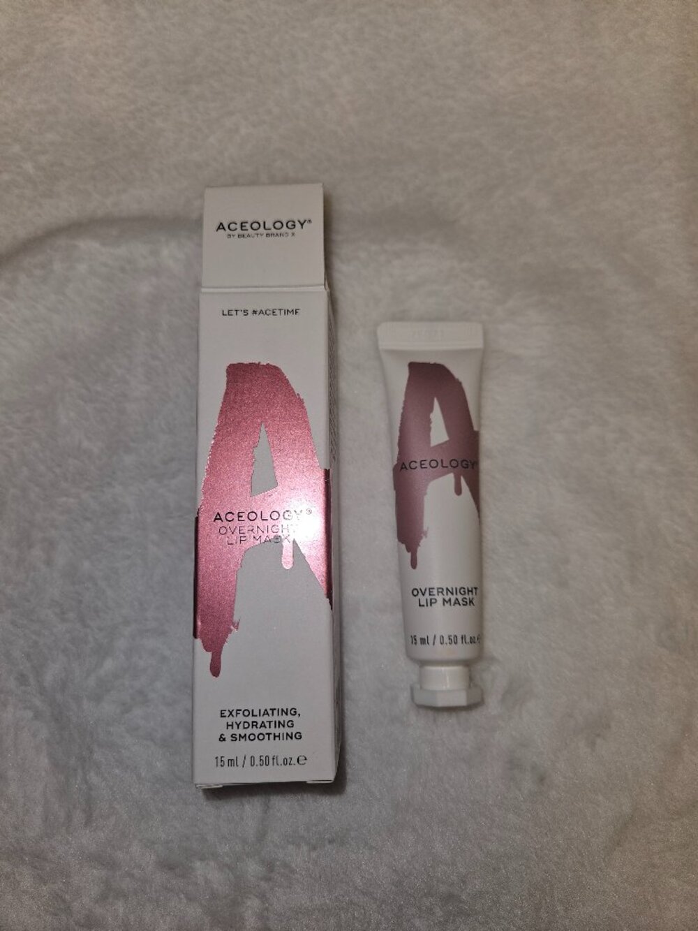 NIB Aceology Overnight Lip Mask (0.50 fl oz)